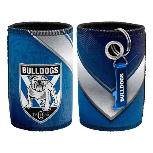Canterbury Bulldogs Stubby Cooler with Bottle Opener