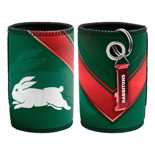 South Sydney Rabbitohs Stubby Cooler with Bottle Opener