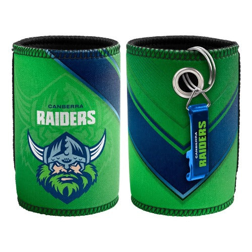Canberra Raiders Stubby Cooler with Bottle Opener