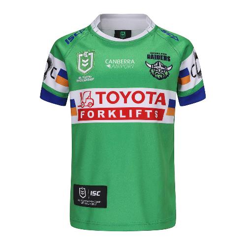 Canberra Raiders 2025 Kids Home Jersey Front