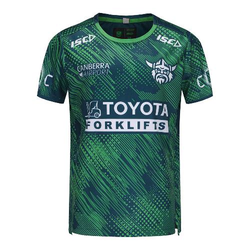 Canberra Raiders 2025 Kids Players Run Out Shirt