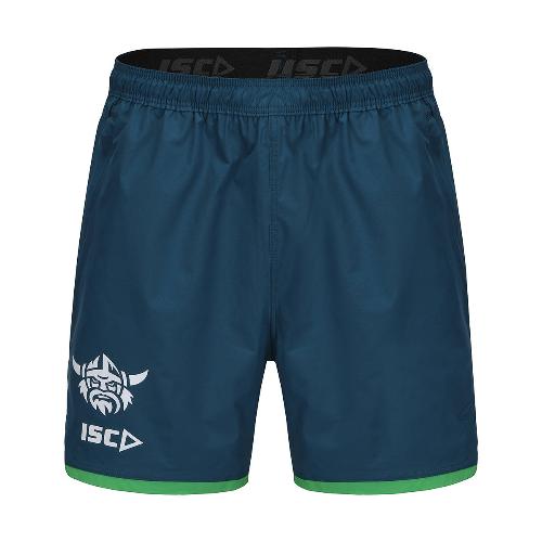 Canberra Raiders 2025 Mens Players Training Shorts Front