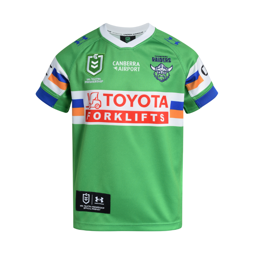 Canberra Raiders 2026 Kids Home Jersey