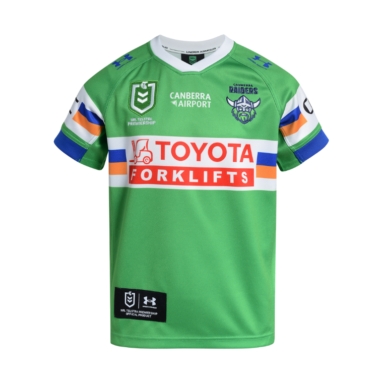 Canberra Raiders 2026 Kids Home Jersey