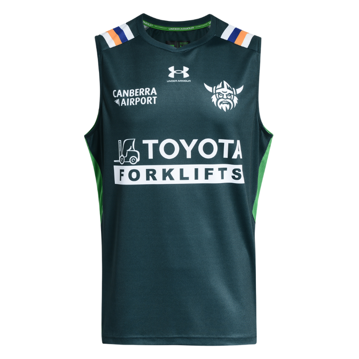 Canberra Raiders 2026 Mens Players Training Singlet