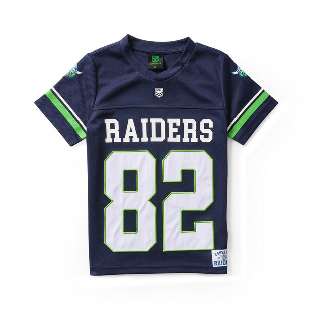 Canberra Raiders Kids Gridiron Jersey
