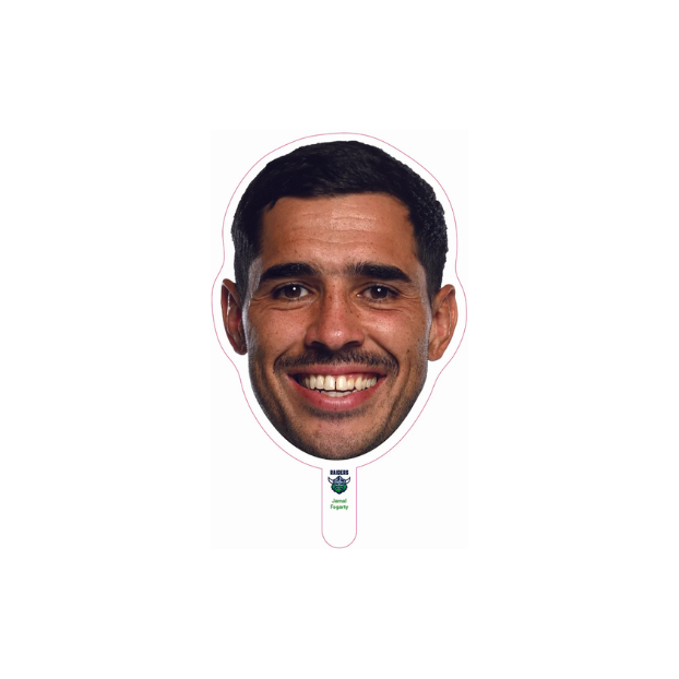 Canberra Raiders Player Head Cutouts - SMALL
