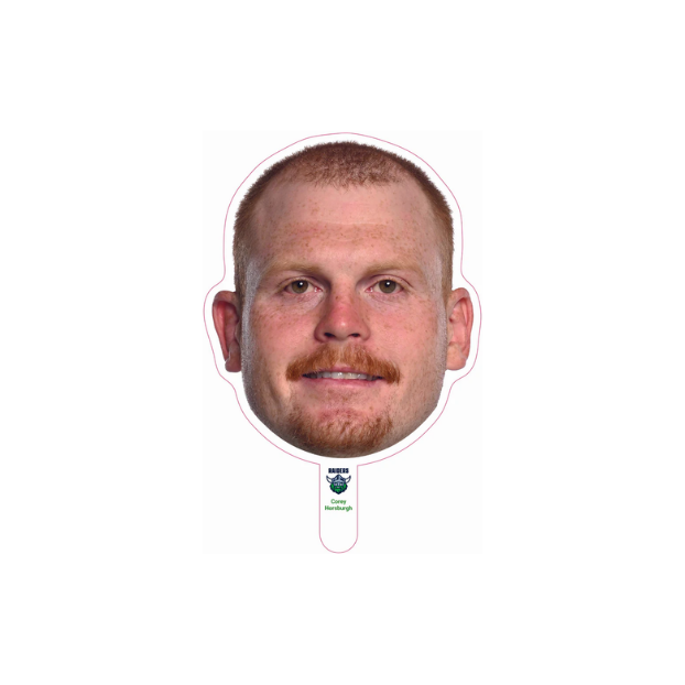 Canberra Raiders Player Head Cutouts - SMALL