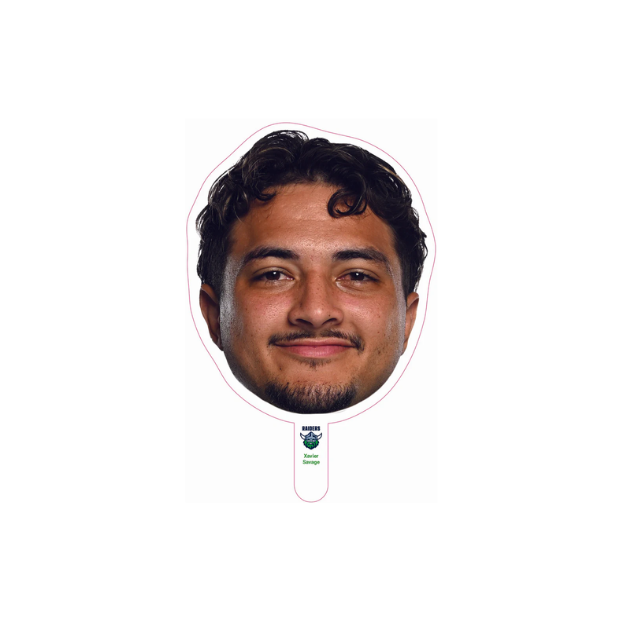 Canberra Raiders Player Head Cutouts - SMALL