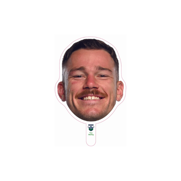 Canberra Raiders Player Head Cutouts - SMALL