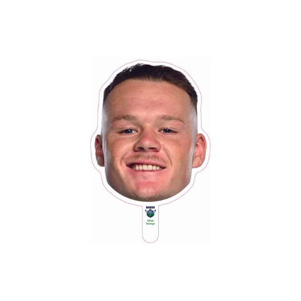Canberra Raiders Player Head Cutouts - SMALL