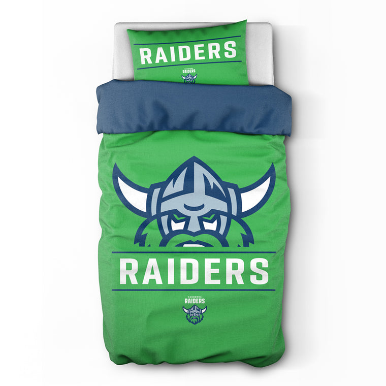Canberra Raiders Quilt Cover - Single