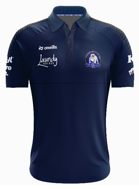 Canterbury Bulldogs 2025 Mens Players Media Polo