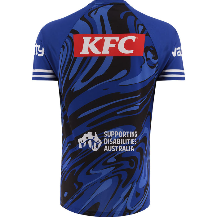 Canterbury Bulldogs 2026 Mens Players Training Shirt - Blue