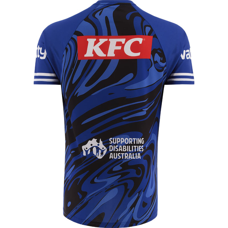Canterbury Bulldogs 2026 Mens Players Training Shirt - Blue