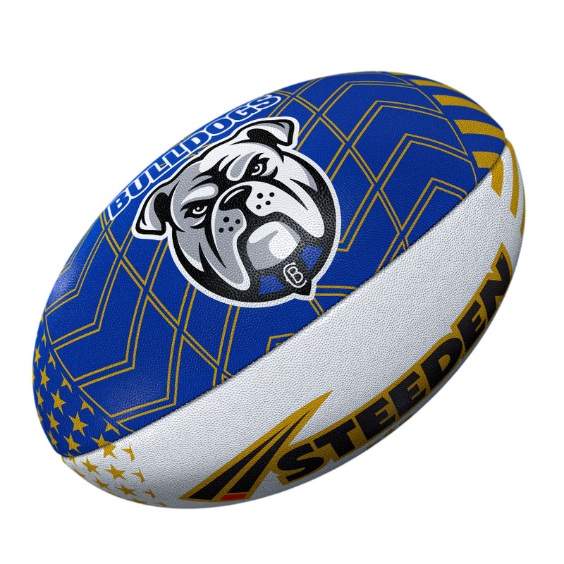 Canterbury Bulldogs Las Vegas 2026 Steeden Supporter Football - Large