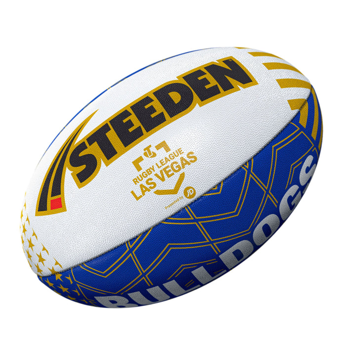 Canterbury Bulldogs Las Vegas 2026 Steeden Supporter Football - Large