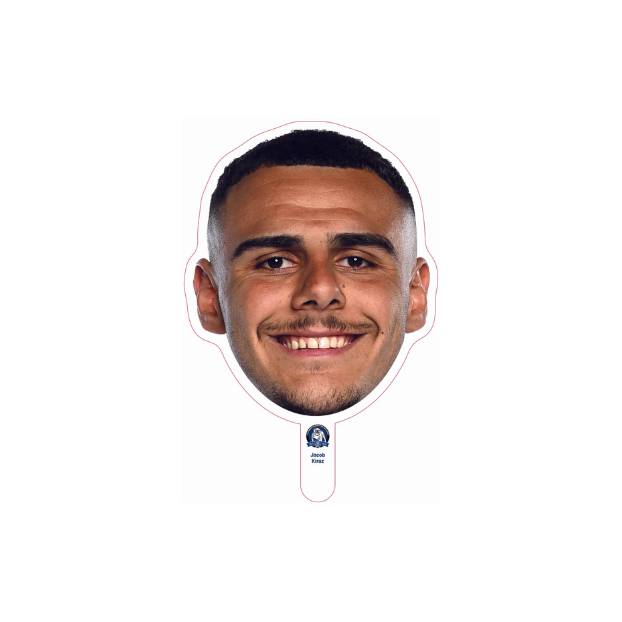 Canterbury Bulldogs Player Head Cutouts - SMALL