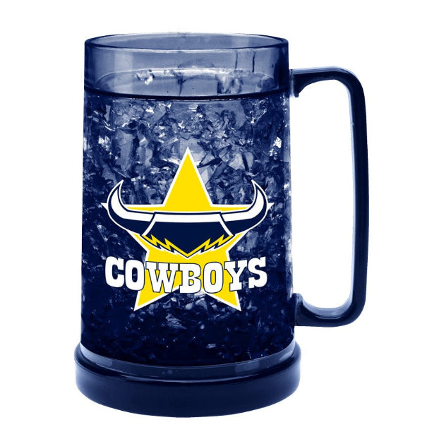North Queensland Cowboys Gel Ezy Freeze Stein - Coloured