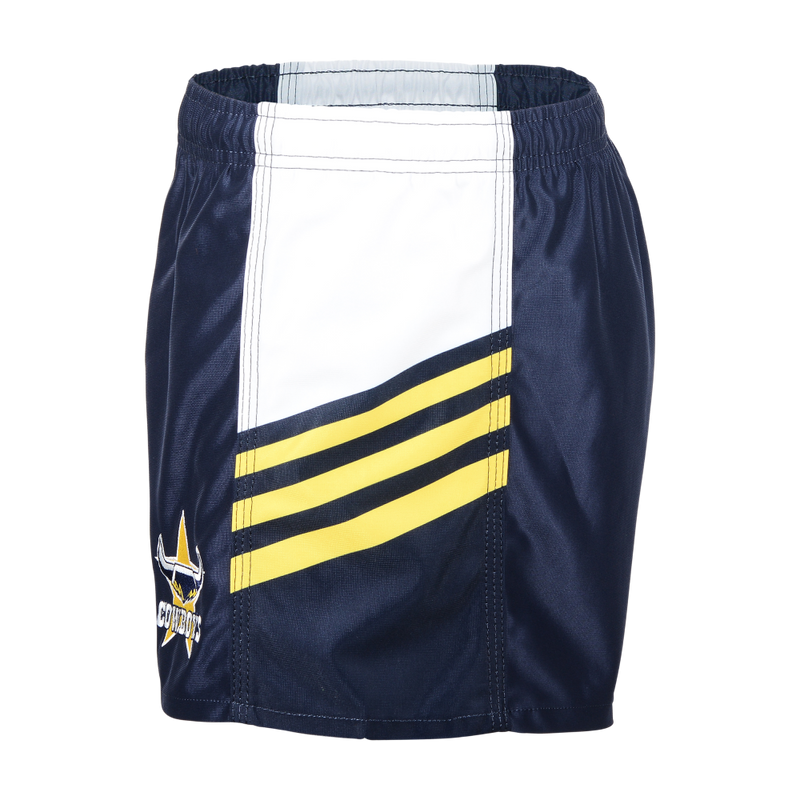 North Queensland Cowboys 2015 Retro Replica Player Shorts