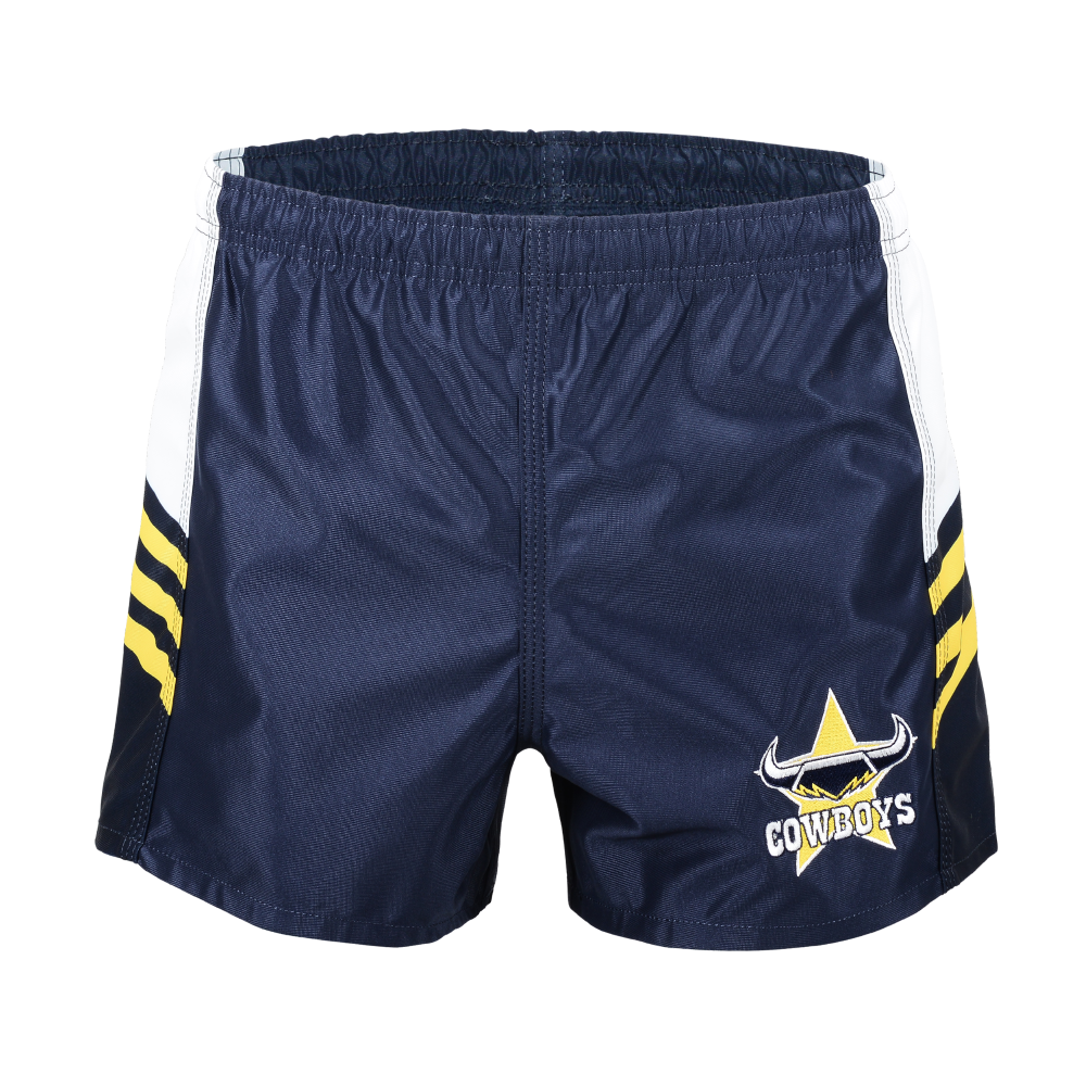 North Queensland Cowboys 2015 Retro Replica Player Shorts