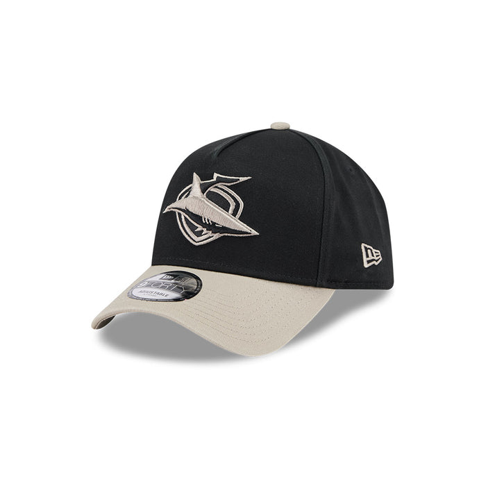 Cronulla Sharks 9FORTY A-Frame Snapback - 2 Tone