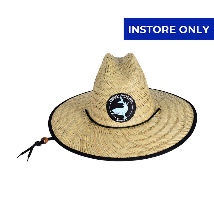 Cronulla Sharks NRL Straw Hat with Retro Logo