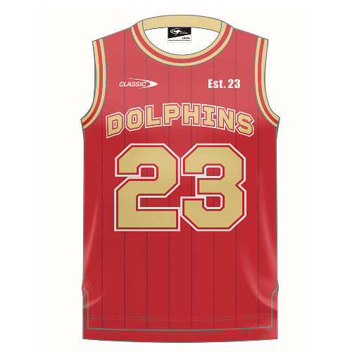 Dolphins 2024 Mens Basketball Singlet