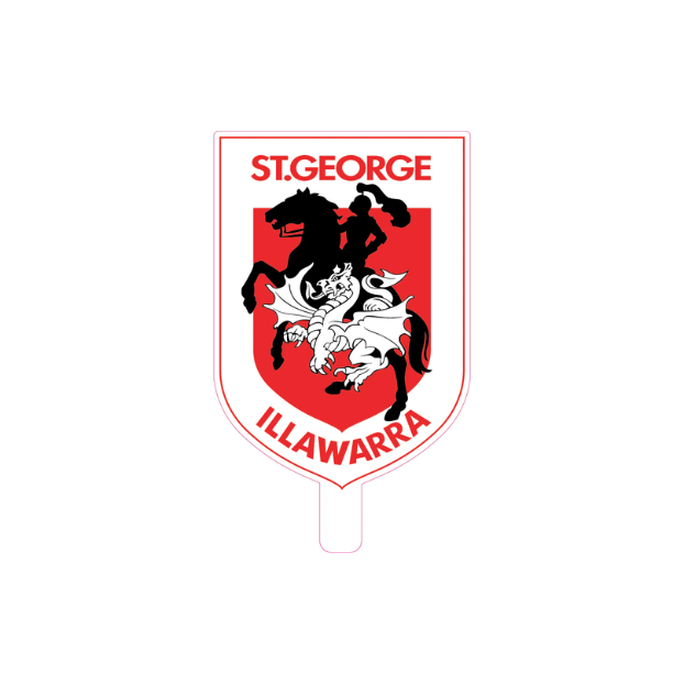 St George Illawarra Dragons NRL Logo Cutouts - SMALL