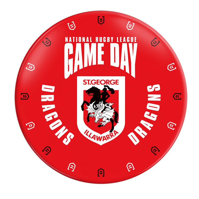 St George Illawarra Dragons Melamine Plate