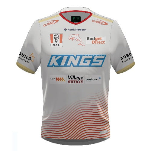 Dolphins 2024 Mens Coaches Training Shirt - Grey