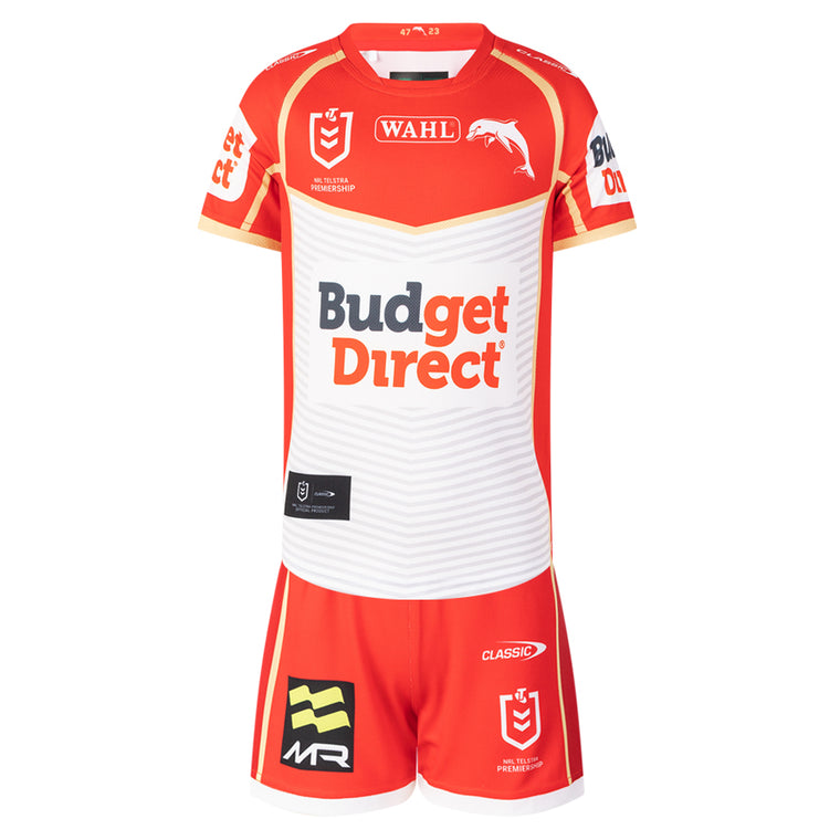 Dolphins 2026 Baby / Toddler Away Jersey Set