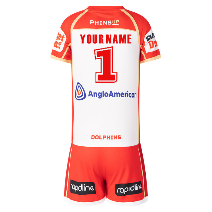 Dolphins 2026 Baby / Toddler Away Jersey Set