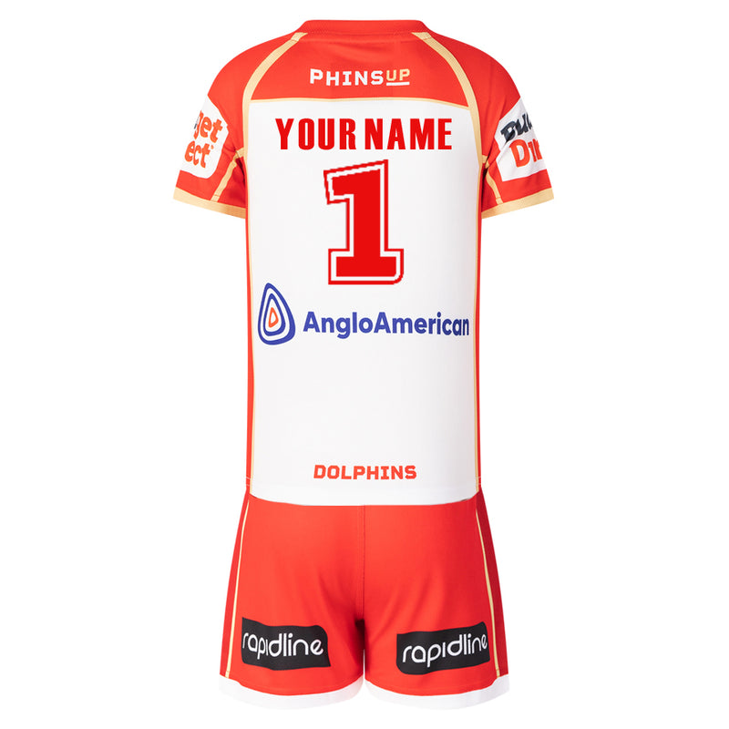 Dolphins 2026 Baby / Toddler Away Jersey Set