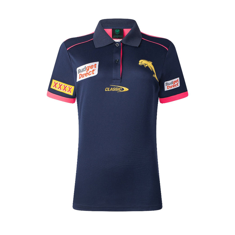 Dolphins 2026 Ladies Players Media Polo - Navy