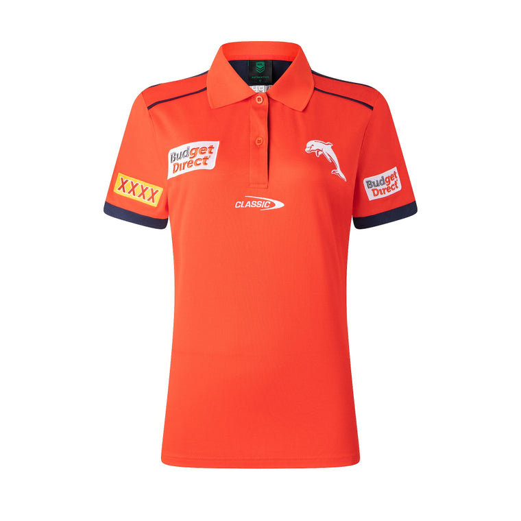 Dolphins 2026 Ladies Players Polo - Red