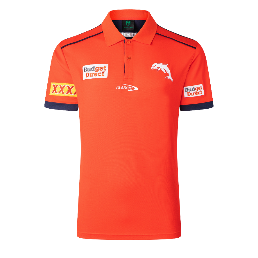 Dolphins 2026 Mens Players Polo - Red