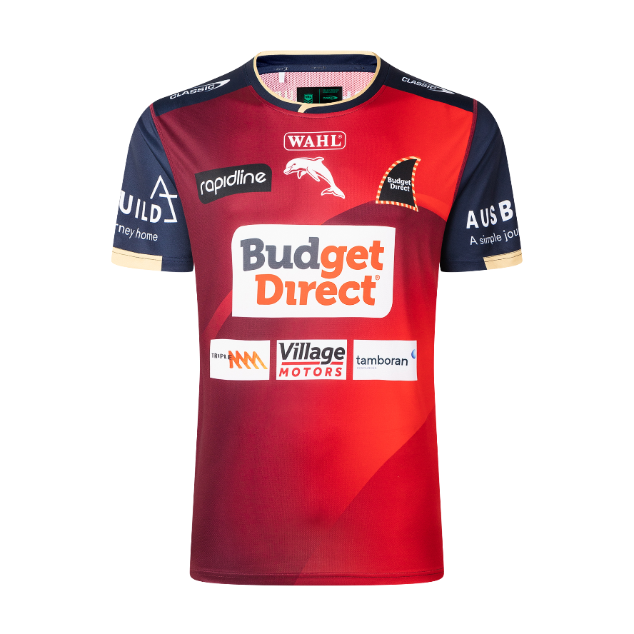 Dolphins 2026 Mens Players Training Shirt - Red