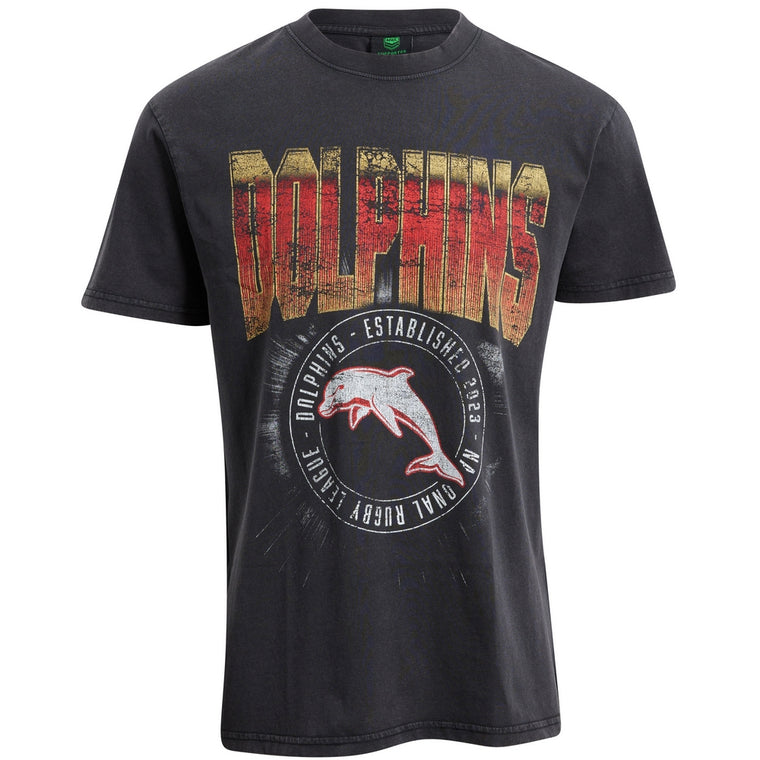 Dolphins Mens Supporter Shirt - Washed
