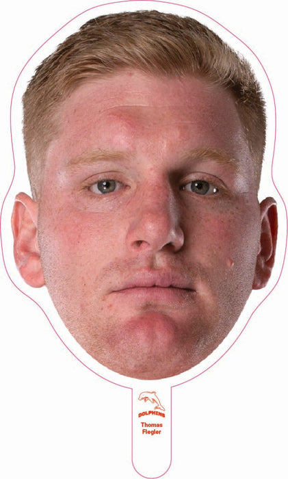 Dolphins Player Head Cutouts - SMALL