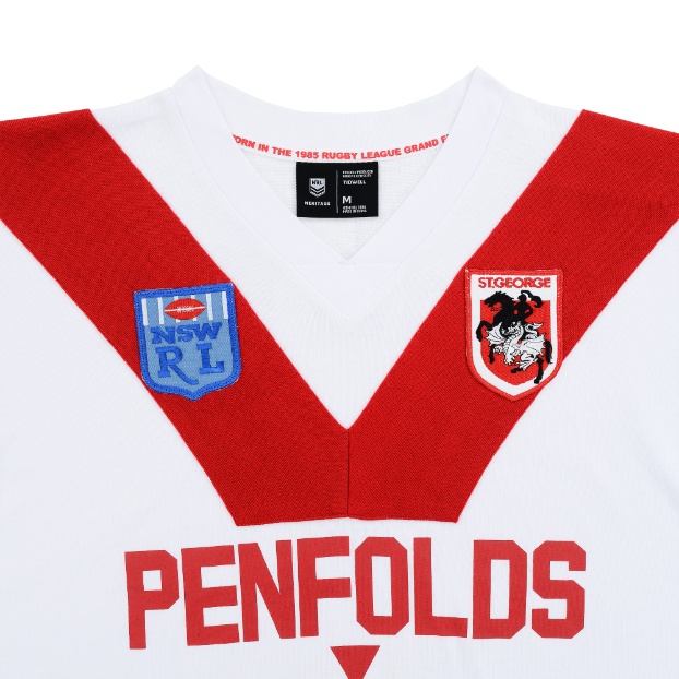 St George Dragons 1985 Retro Jersey - Grand Final Edition