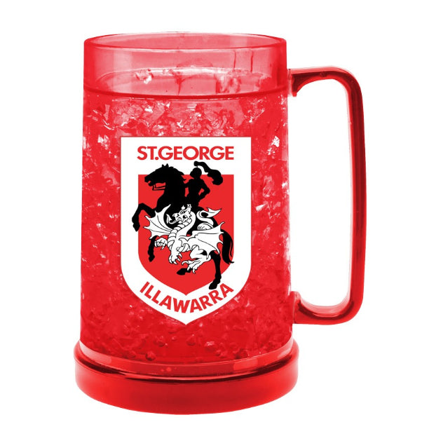 St George Illawarra Dragons Gel Ezy Freeze Stein - Coloured