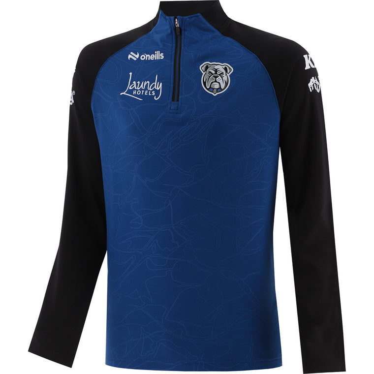 Canterbury Bulldogs 2026 Mens Players Half Zip Brushed Top
