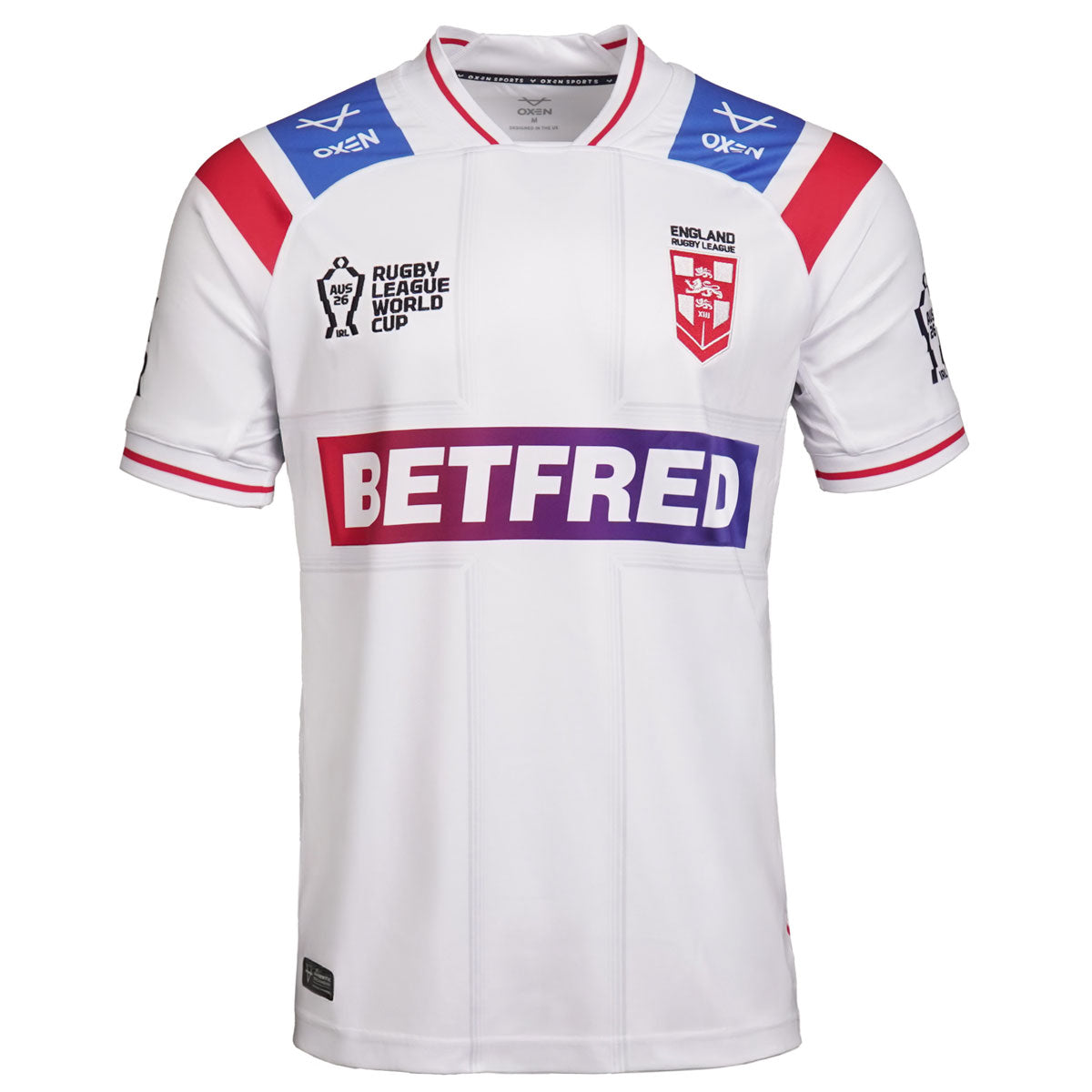 England 2026 Rugby League World Cup Mens Jersey