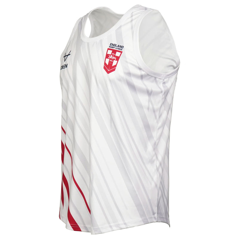 England 2026 Rugby League World Cup Mens Players Captains Run Singlet