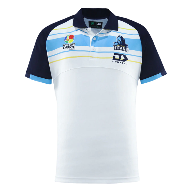 Gold Coast Titans 2025 Mens Players Heritage Polo