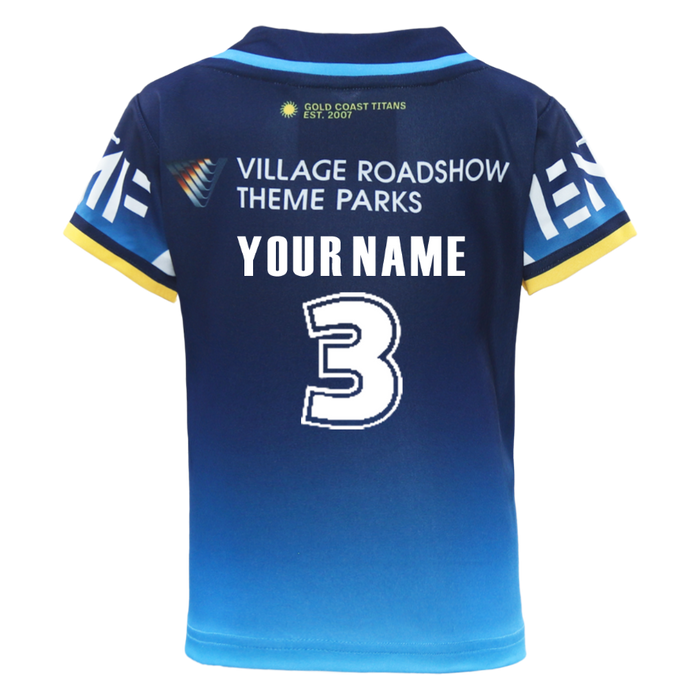 Gold Coast Titans 2026 Baby / Toddler Home Jersey