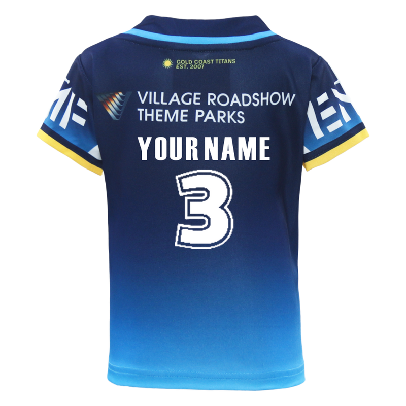 Gold Coast Titans 2026 Baby / Toddler Home Jersey