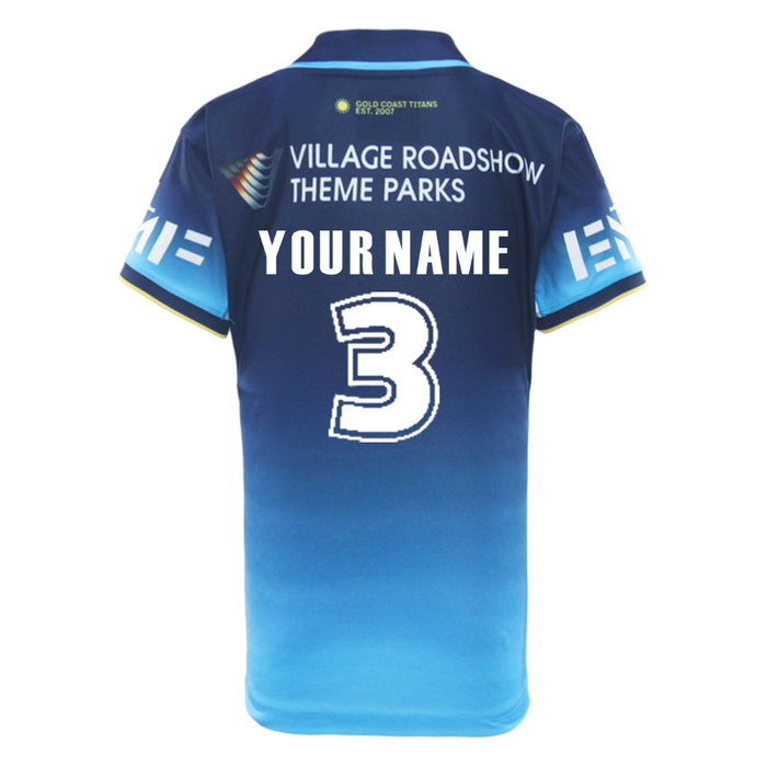 Gold Coast Titans 2026 Kids Home Jersey