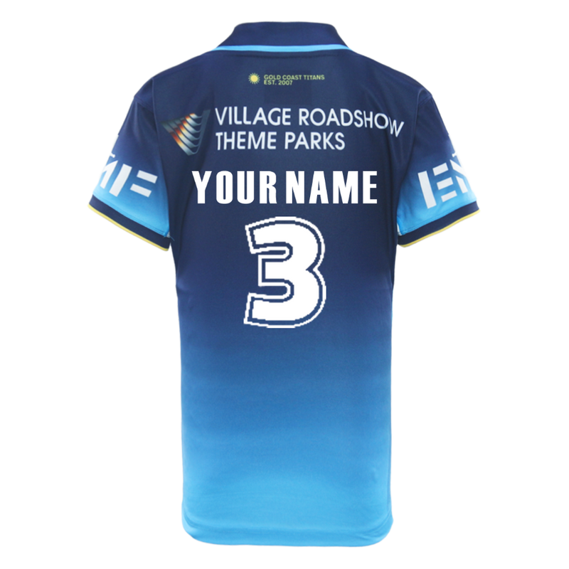 Gold Coast Titans 2026 Kids Home Jersey